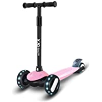 XJD Patinete Tres 3 Ruedas para Niños de 2 a 8 Años Scooter Desmontable Manillar Ajustable con Cerradura de Dirección…